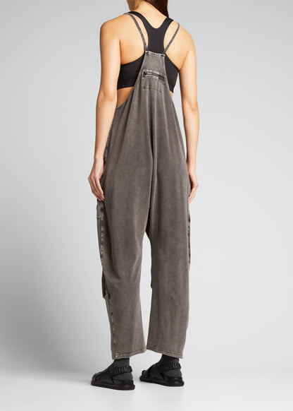 Wide Leg Jumpsuit with Pockets