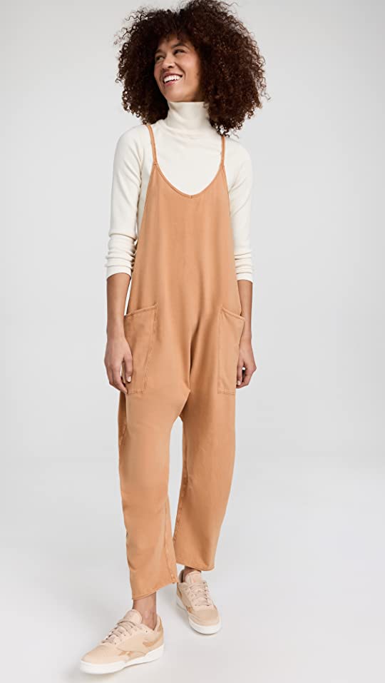 Wide Leg Jumpsuit with Pockets