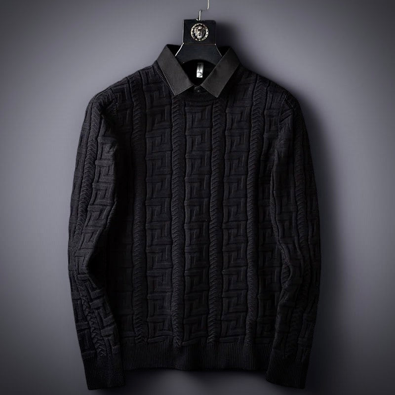 SALVADOR CONTI POLO SWEATER