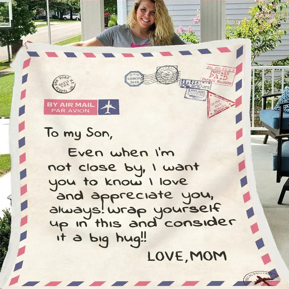 Personalized Mom Blanket