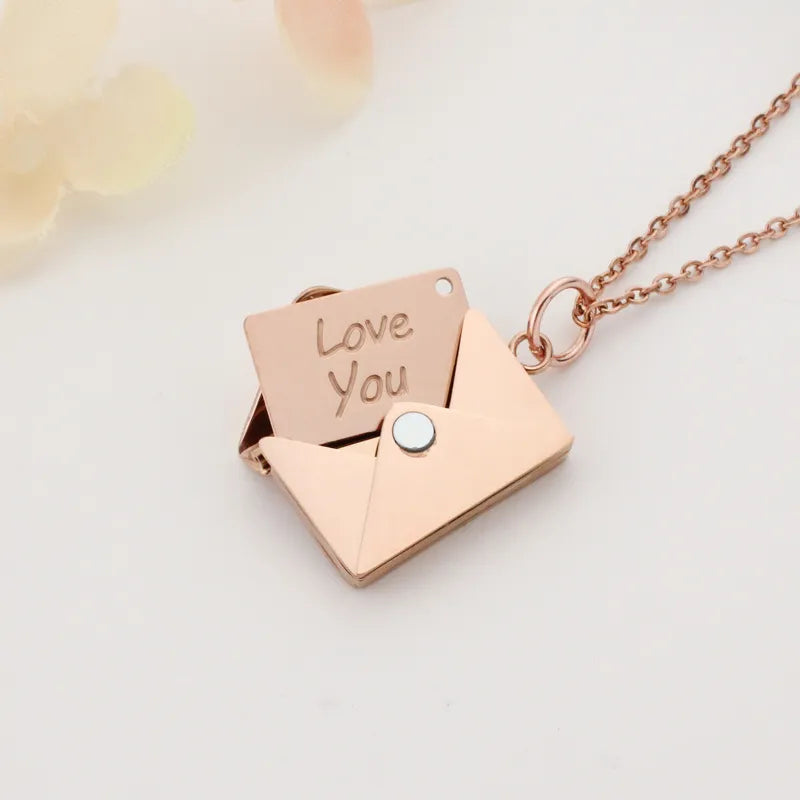 Love Letter Necklace - Personalised