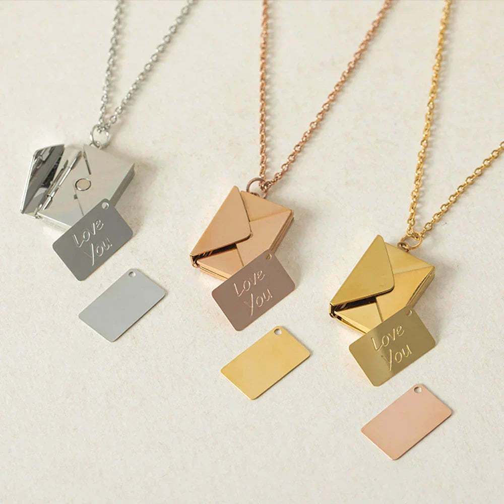 Love Letter Necklace - Personalised