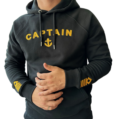 Hoodie with Large Embroidery and sleeves (choose type of epaulette)