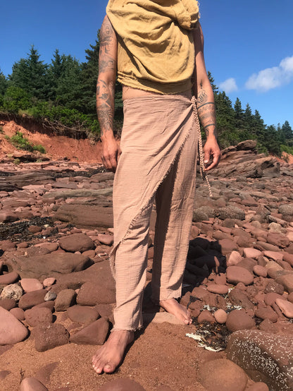 Organic Cotton Man Boho Pants