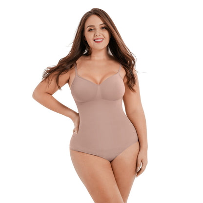 Sculpt & Comfort in One: Snap-Closure Thong Bodysuit