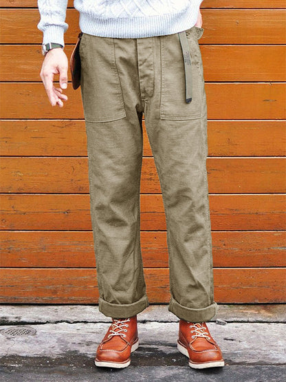 Men's Straight Casual Pants Inspired by OG-107 Fatigue Pants