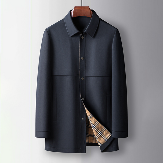 Valentino Dualcore™ Plaid Overcoat