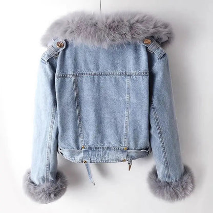 CHLOEÉ AZUR EDGY DENIM JACKET