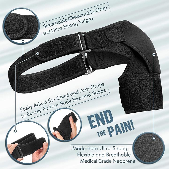 MuscoFx Adjustable Orthopedic Shoulder Support Brace