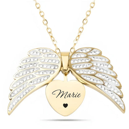 Customizable "My Angel" Necklace