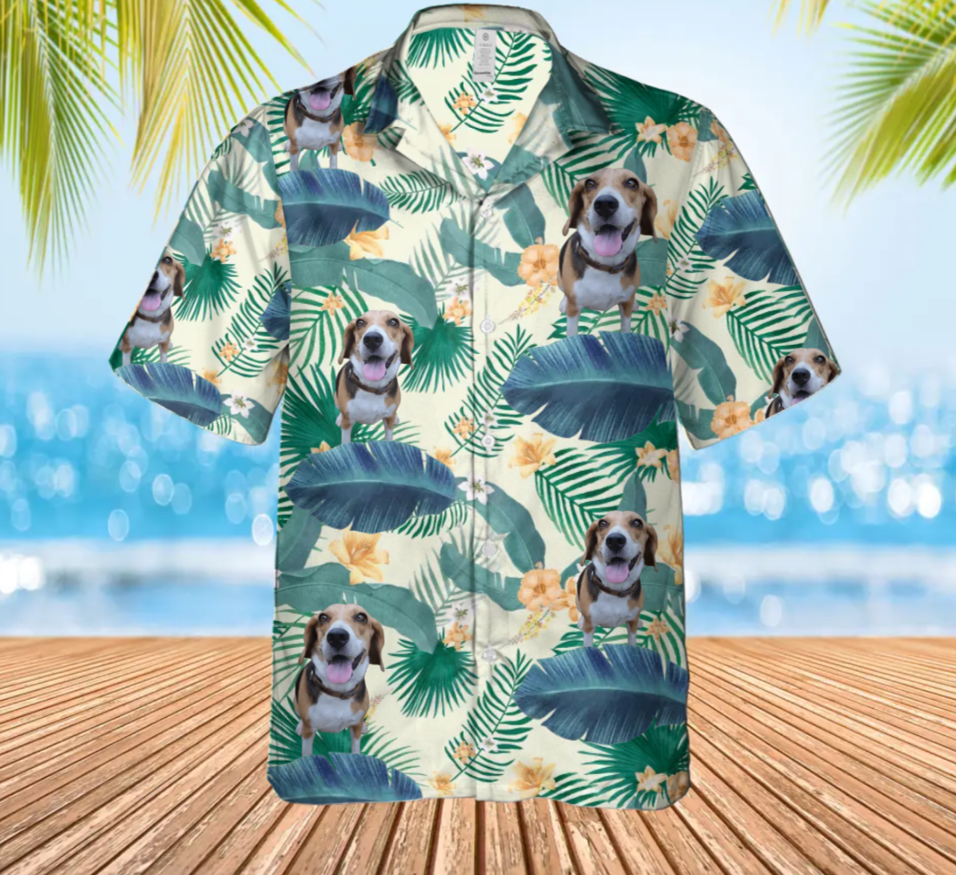 Personalized Hawaii Shirt With Your Pet