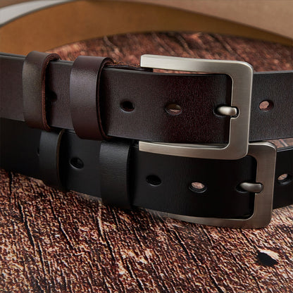 This Belt Belongs To The World's Best Dad - Personalized Engraved Leather Belt