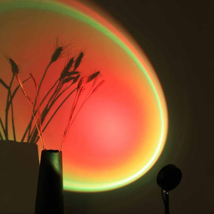 Fall Sunset Lamp Mini Projector for Cozy Corner