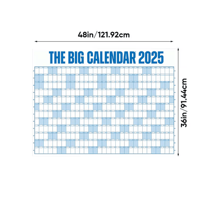 The Big Class Calendar 2025 | Dry Erase