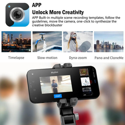 Smartphone Stabilizer Stick 360° Rotation Wireless Control Handheld Extendable Selfie Stick Tripod