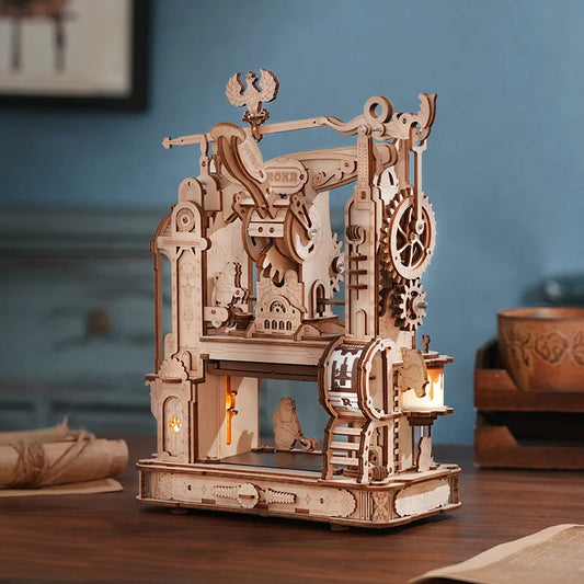 ROKR Classic Printing Press 3D Wooden Puzzle