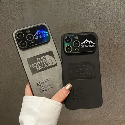 THE NORTH FACE - Laser Leather iPhone Case