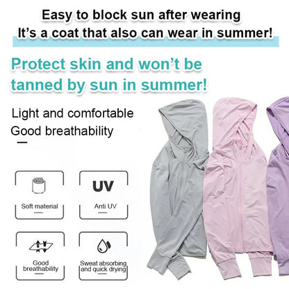 [50 times sun protection] Lightweight Sun Protection Clothing For Men And Women