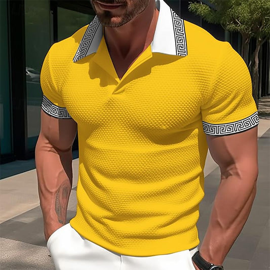 Men's Casual Regular Fit Polo Shirt