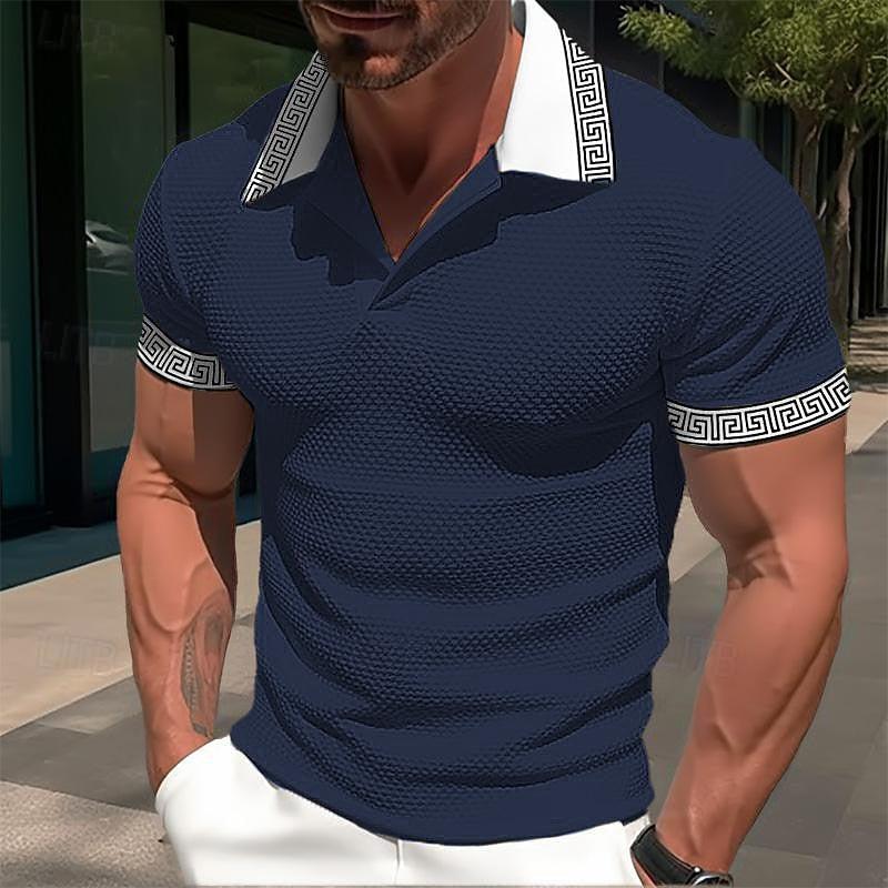 Men's Casual Regular Fit Polo Shirt