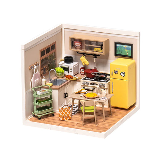 Happy Meals Kitchen DIY Plastic Miniature House