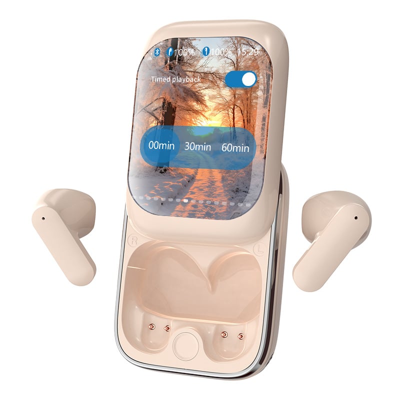 NEW Intelligent Full-color Touch Screen Slider Earphones