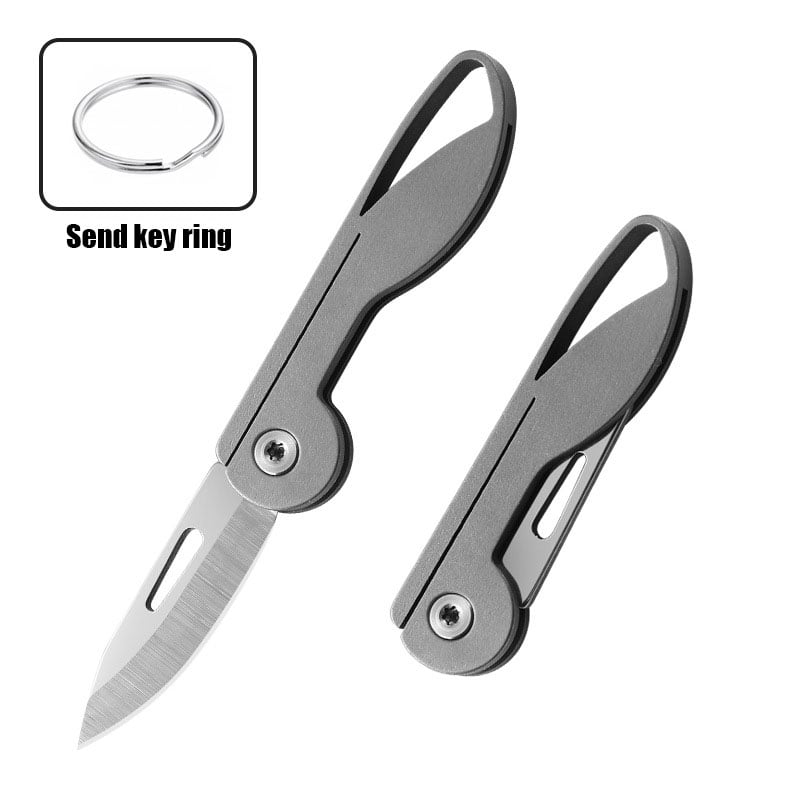 Mini Titanium Alloy Folding Pocket Knife