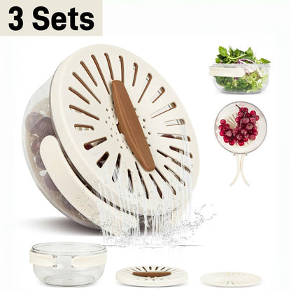 3 in 1 Kitchen Colanders Bowl