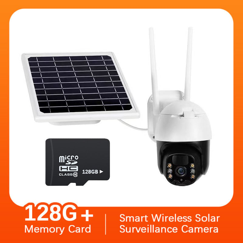 Smart Wireless Solar Surveillance Camera