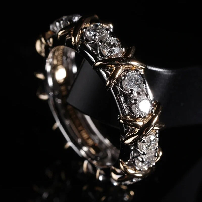 Luxury 16-stone Ring For Women