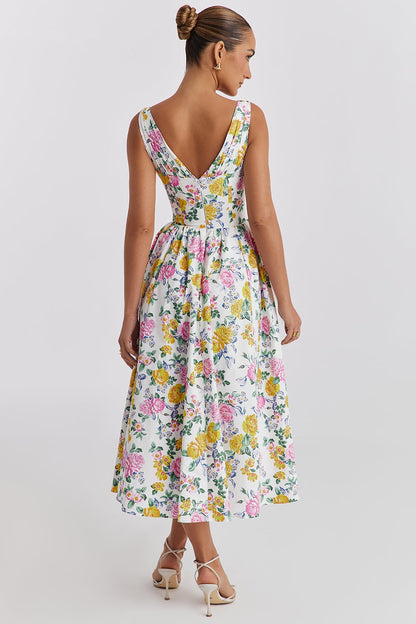 Emmelina Cotton Corset Sundress