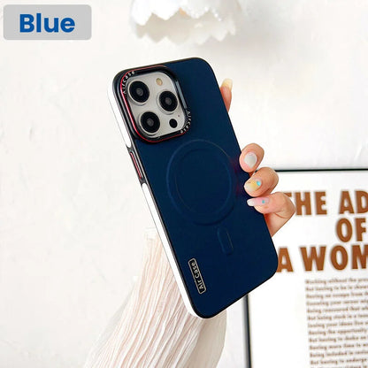 Magnetic Leather Phone Case for iPhone Series