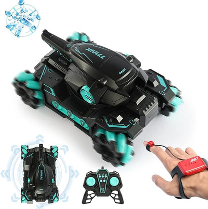 Remote Control Tank Six Wheel Stunt Car