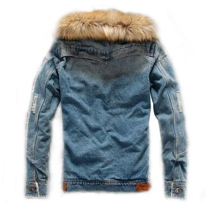 BROOKLYN SHERPA EDGE DENIM JACKET