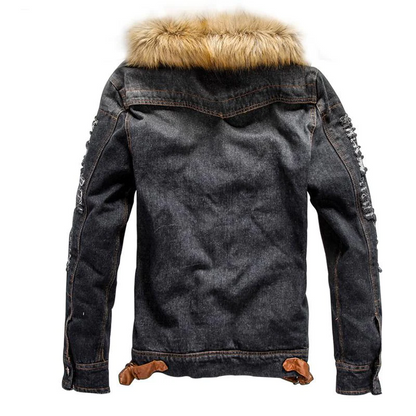 BROOKLYN SHERPA EDGE DENIM JACKET