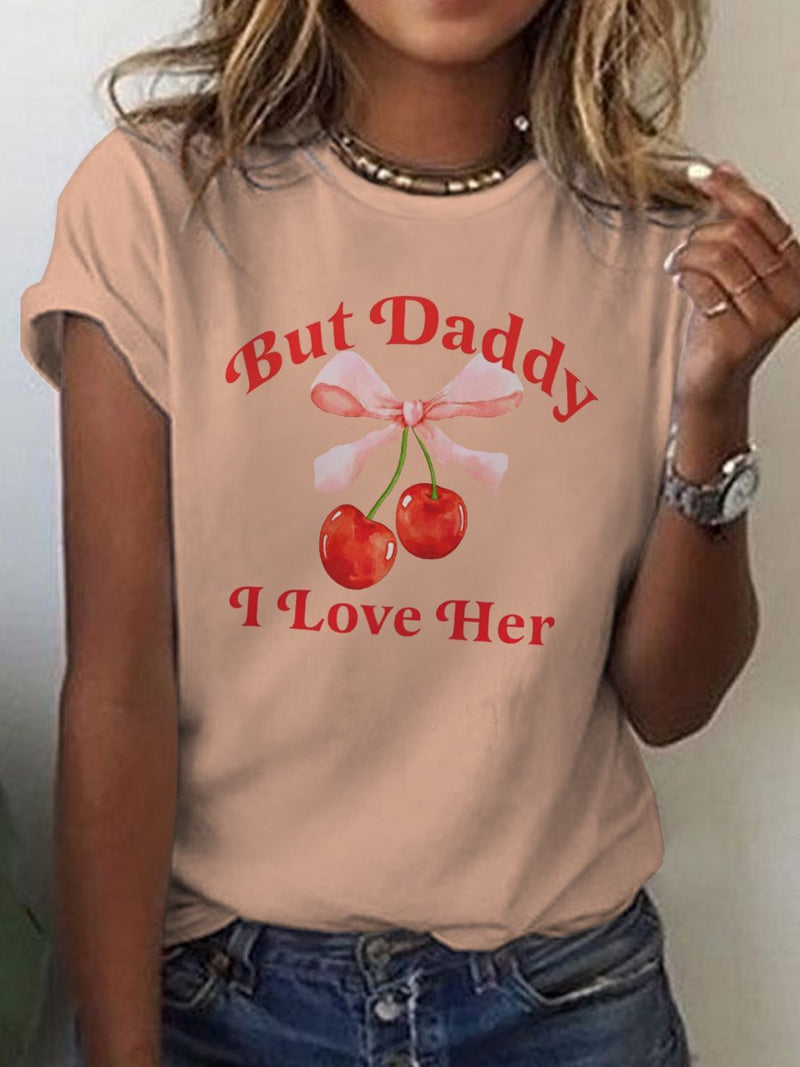 LGBTQ But Daddy I Love Her Art Print T-Shirt