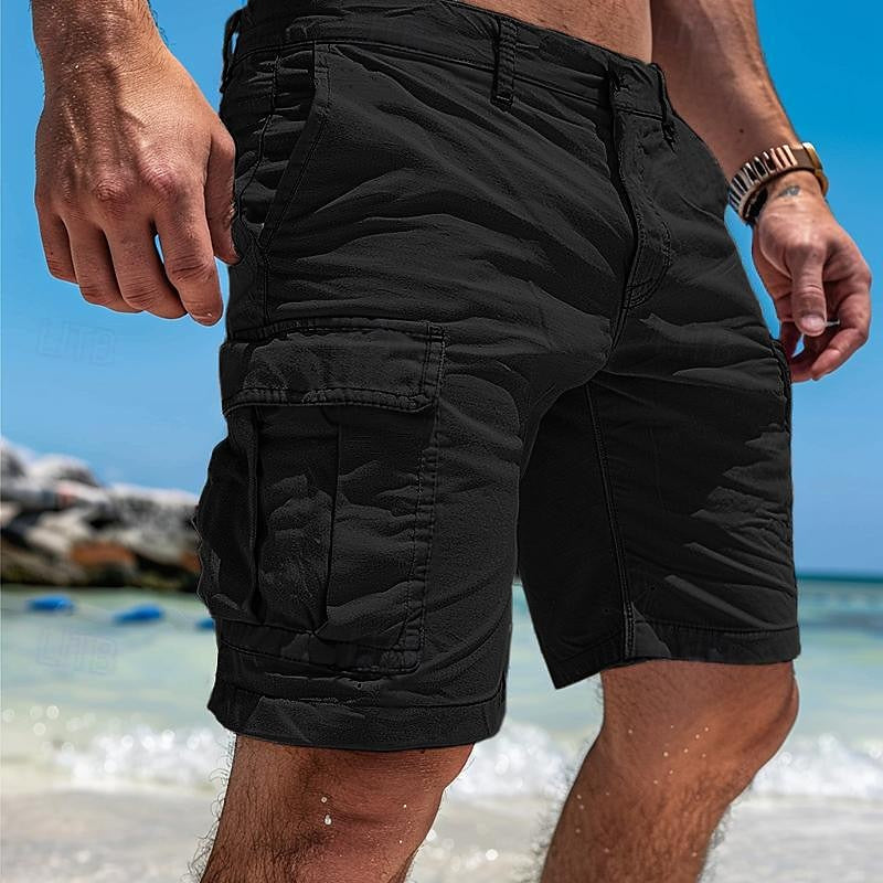 Men's Multi Pocket Cargo Shorts