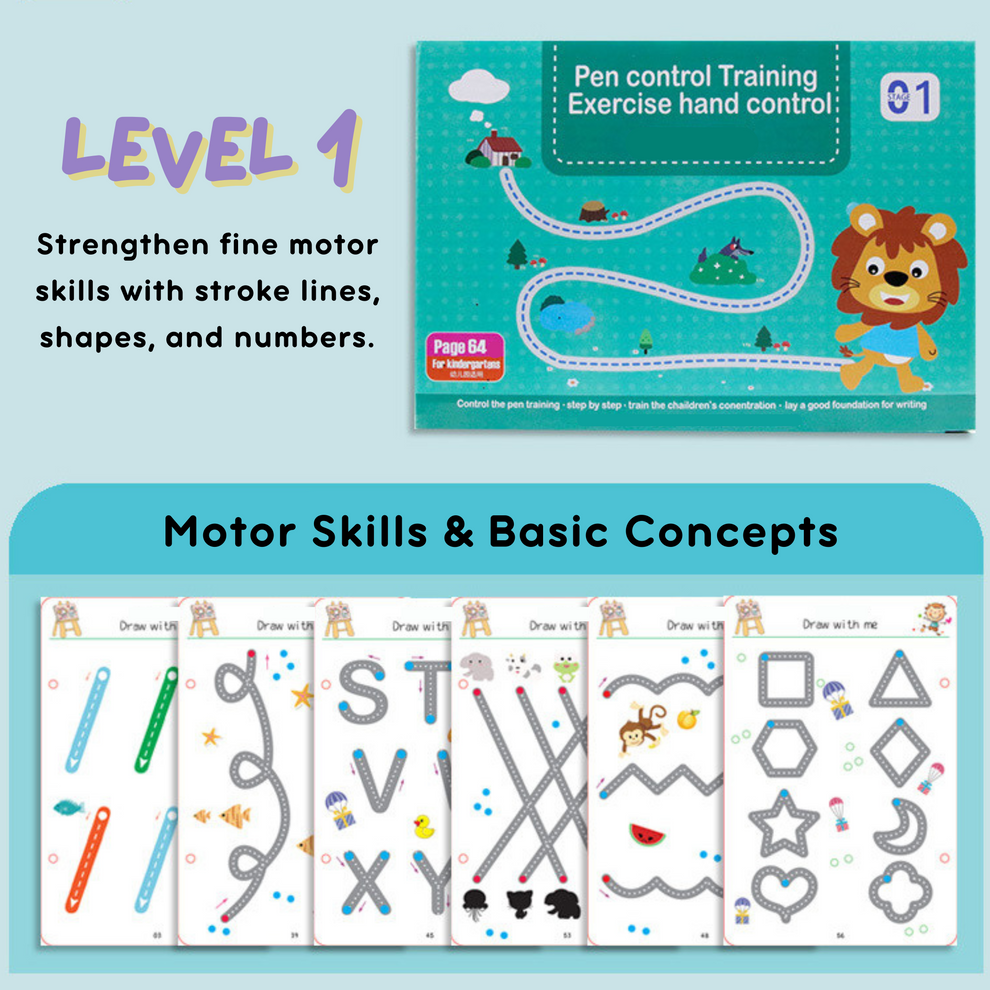 ScribbleSmart™ Workbook: Fast-Track Young Minds (Transformative Learning for Ages 2-8)