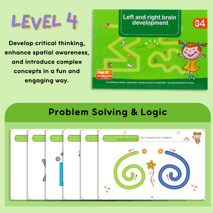 ScribbleSmart™ Workbook: Fast-Track Young Minds (Transformative Learning for Ages 2-8)