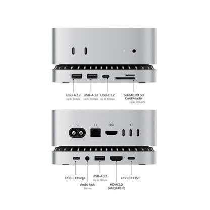 New Mac Mini M4/M4Pro stand &hub