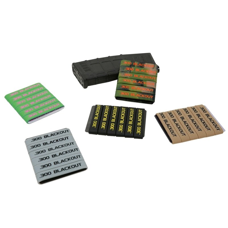 MAGAZINE MARKING BANDS (6 PACK)