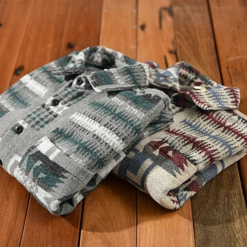 LUCIANNO VINTAGE FLANNEL SHIRT