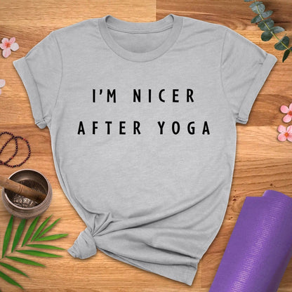 I'm Nicer After Yoga Tee