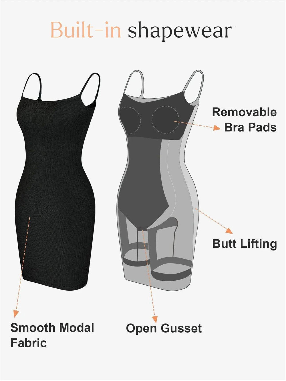 Soft Sculpting Dress Shapewear