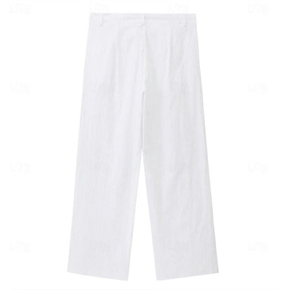 Men's Cotton Linen Trousers