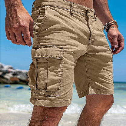 Men's Multi Pocket Cargo Shorts