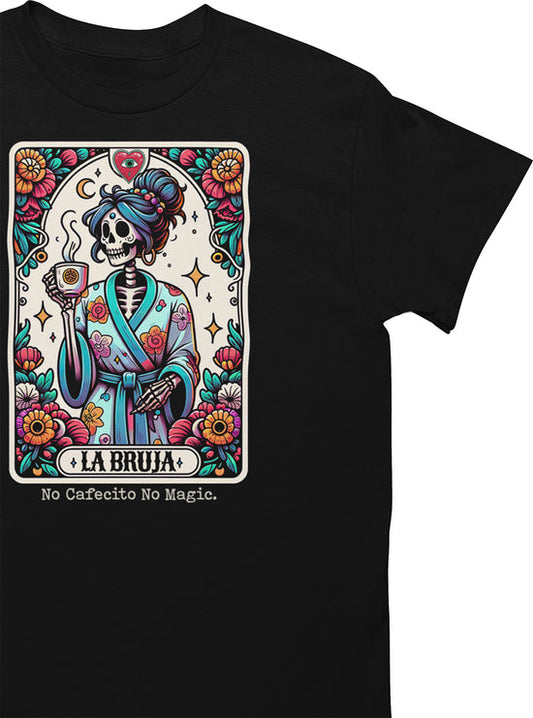 Premium Bella Canvas No Cafecito No Magic Bruja T-shirt