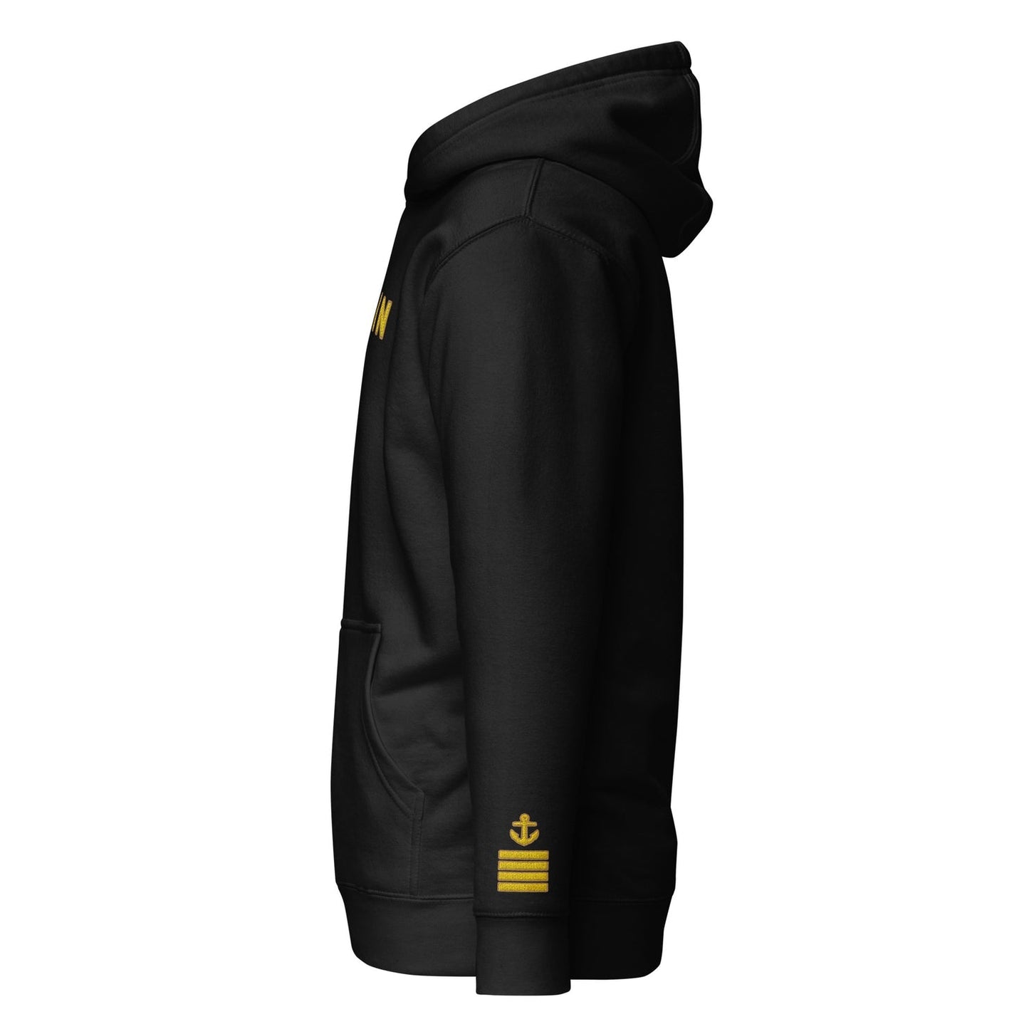 Hoodie with Large Embroidery and sleeves (choose type of epaulette)