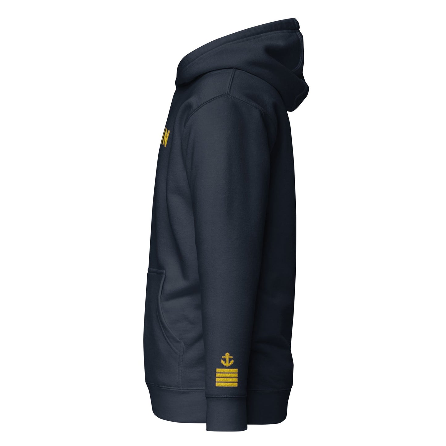 Hoodie with Large Embroidery and sleeves (choose type of epaulette)