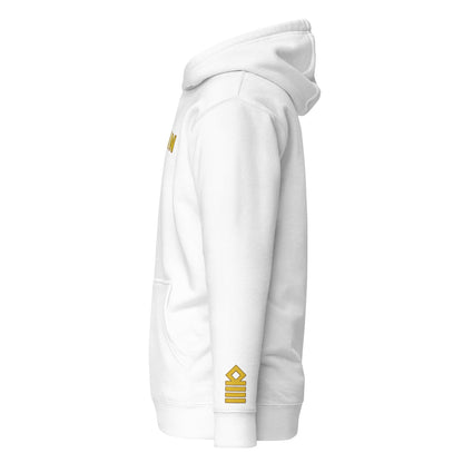 Hoodie with Large Embroidery and sleeves (choose type of epaulette)